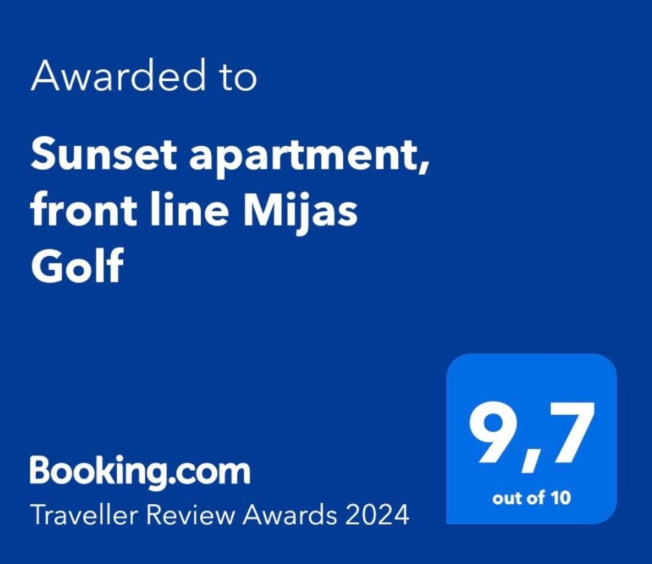Sunset Apartment, Front Line Mijas Golf Exterior foto